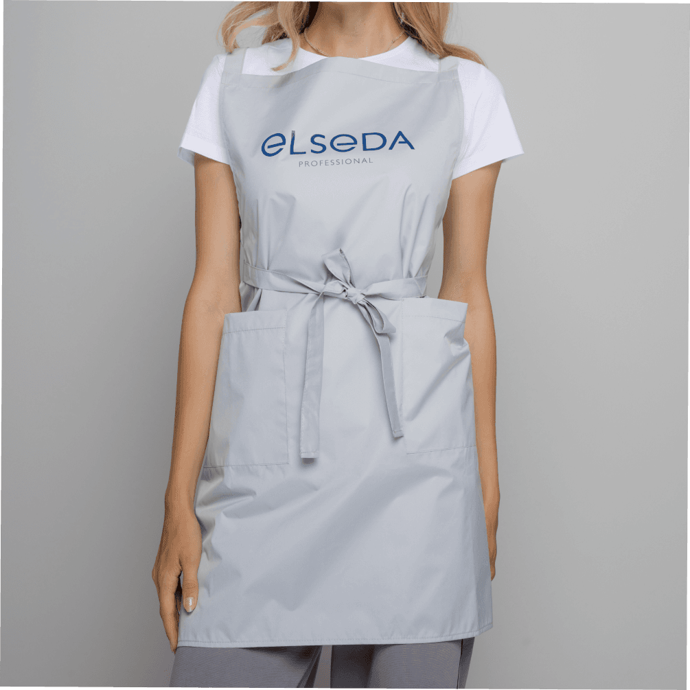 Фартук серый