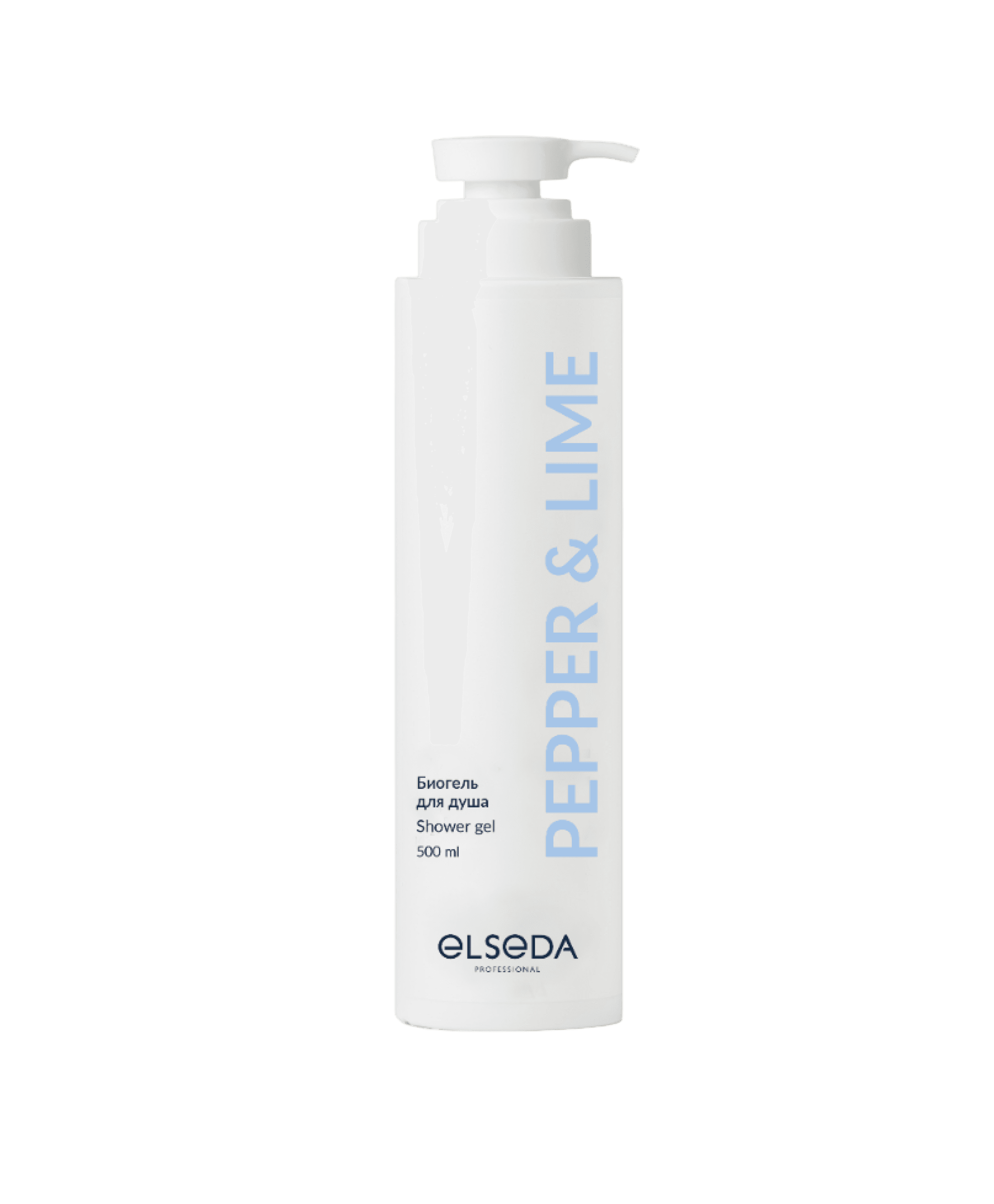Биогель для душа для тела PEPPER&LIME, 500 мл